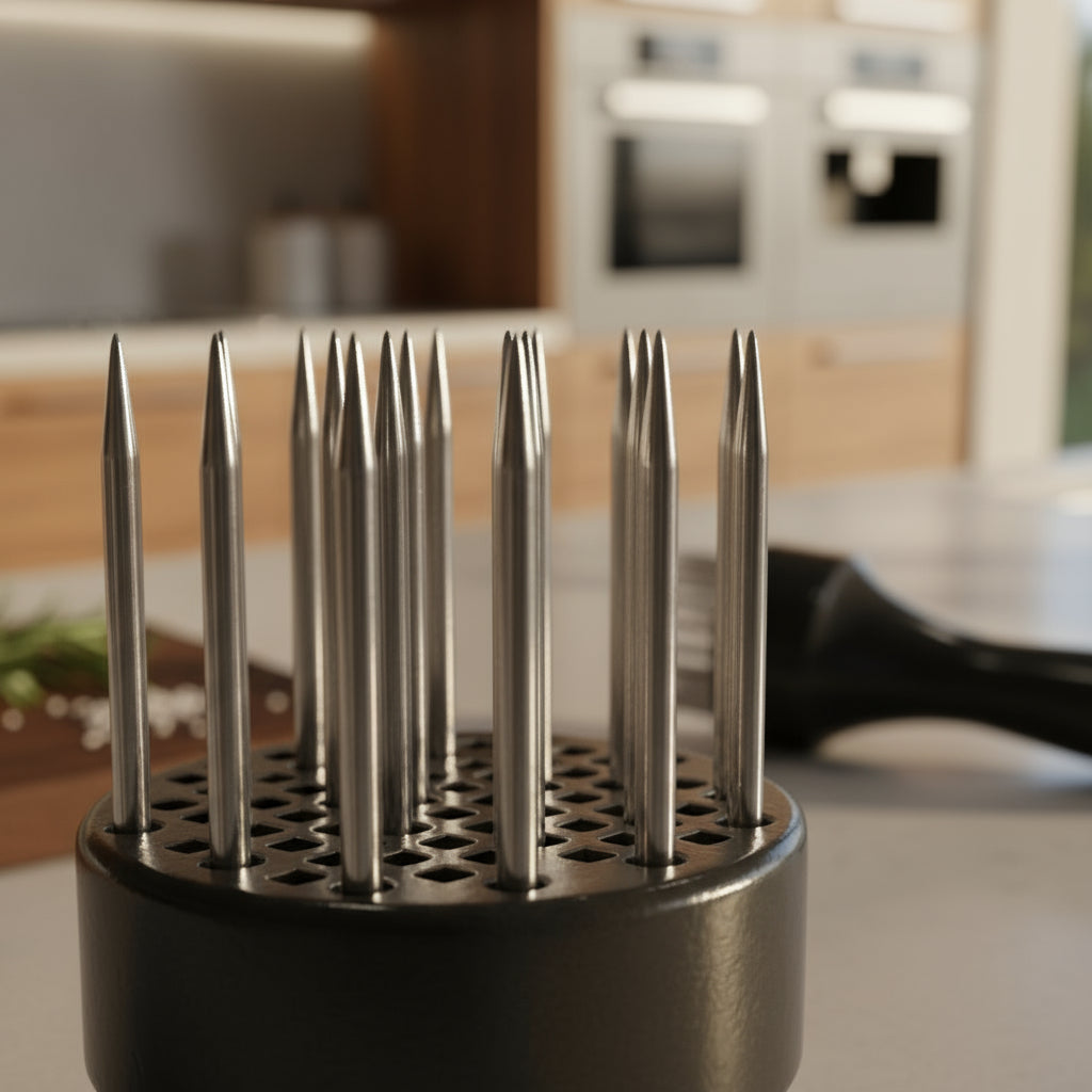 Meat Tenderizer with Ultra Sharp Needles