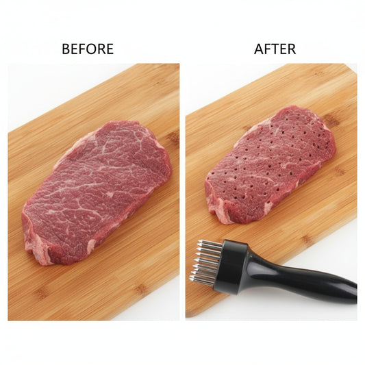 Meat Tenderizer with Ultra Sharp Needles